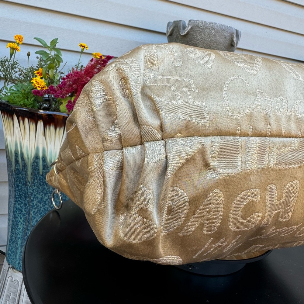 Coach Poppy Story Patch Glam Tote - Picture 11 of 14